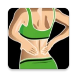 straight posture－back exercise android application logo